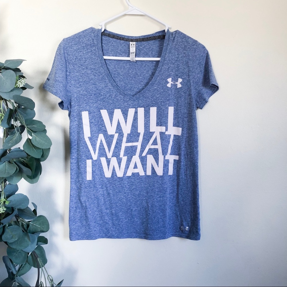under armour | charged cotton graphic tee medium